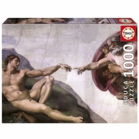 Puzzle Educa La Création d'Adam (Michel-Ange) de 1000 Pièces Puzzles Educa - 1