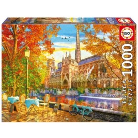 Puzzle Educa Automne à Notre-Dame de 1000 Pièces Puzzles Educa - 1
