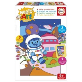 Set de Peinture par Numéros Educa Magic Art Scène Spatiale (6+) Puzzles Educa - 1