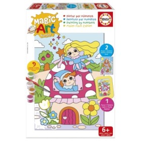 Set de Peinture par Numéros Educa Magic Art Fantasy (6+) Puzzles Educa - 1