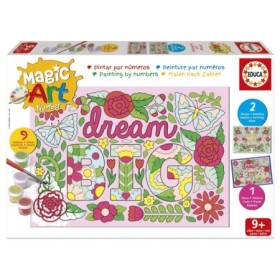 Set de Peinture par Numéros Educa Magic Art Fleurs (9+) Puzzles Educa - 1