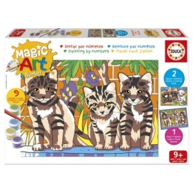 Set de Peinture par Numéros Educa Magic Art Chats et Chiens (9+) Puzzles Educa - 1