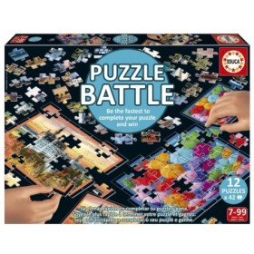 Puzzle Battle Educa Travel - 12 Puzzles de 42 Pièces Puzzles Educa - 1