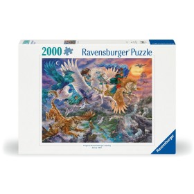 Puzzle Ravensburger Pégase et ses amis de 2000 pièces Ravensburger - 1