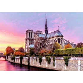 Puzzle Ravensburger Notre-Dame au Coucher du Soleil de 1 500 Pièces Ravensburger - 1