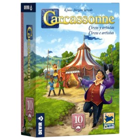 Carcassonne Extension 10 : Cirque et Artistes - Devir Devir - 1