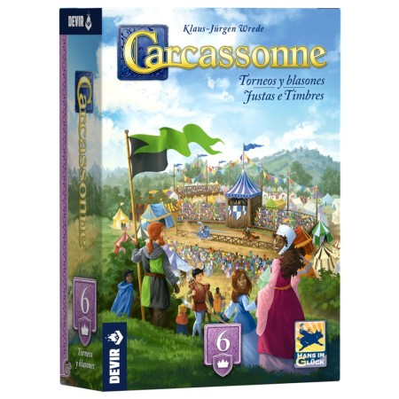 Carcassonne Extension 6 : Tournois et Blasons - Devir Devir - 1