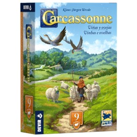 Carcassonne Extension 9 : Vignes et Moutons - Devir Devir - 1