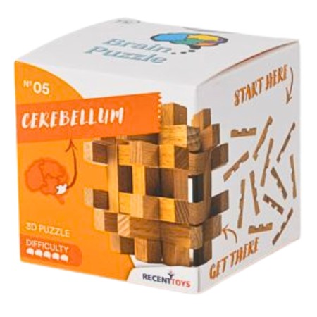 Brain Puzzle Nº 05: Cervelet - Casse-tête d'Ingéniosité Recent Toys Recent Toys - 1