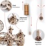 Horloge Murale Steampunk - Puzzle 3D en Bois Wooden City Wooden City - 4
