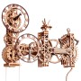 Horloge Murale Steampunk - Puzzle 3D en Bois Wooden City Wooden City - 2