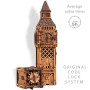 Big Ben - Boîte Secrète Escape Room 3D en Bois Wooden City Wooden City - 3