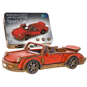 Voiture de sport Édition Limitée - Maquette Mécanique 3D en Bois Wooden City Wooden City - 1