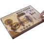Horloge Murale Engrenages Steampunk - Puzzle 3D en Bois Wooden City Wooden City - 2