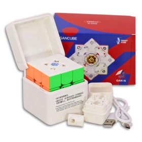 GAN i4 3x3 Smart Cube (Magnético + Maglev + Frosted) Gan Cube - 1