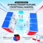 GAN Square-1 (Magnetic + MagLev + Ball-Core + UV Coated) Gan Cube - 5