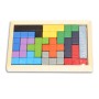 Puzzle de Blocs en Bois - Jeu Éducatif de Logique - 1