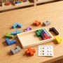 Puzzle de Blocs en Bois - Jeu Éducatif de Logique - 2