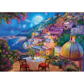 Puzzle Educa Rendez-vous Nocturne à Positano de 2000 Pièces Puzzles Educa - 1