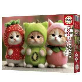 Puzzle Educa Chatons Fruités de 200 Pièces Puzzles Educa - 1
