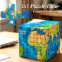 Ziina Star World Map 7x7 - 6