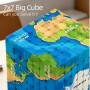 Ziina Star World Map 7x7 - 7