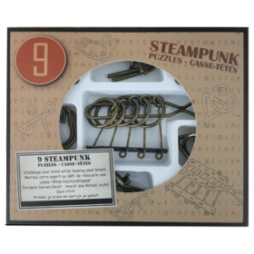 Steampunk Puzzles boîte brune