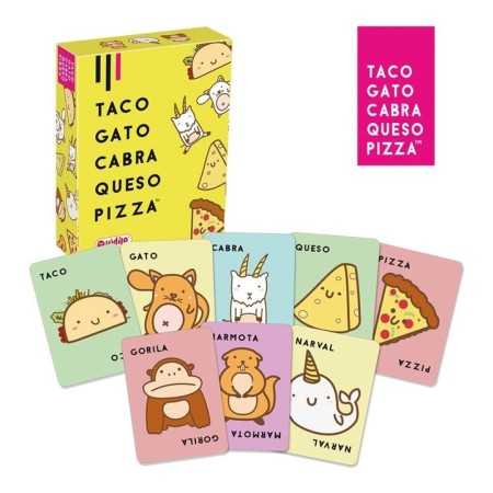 Taco Gato Cabra Queso Pizza - Jeu de cartes rapide (édition espagnole) Lúdilo - 1