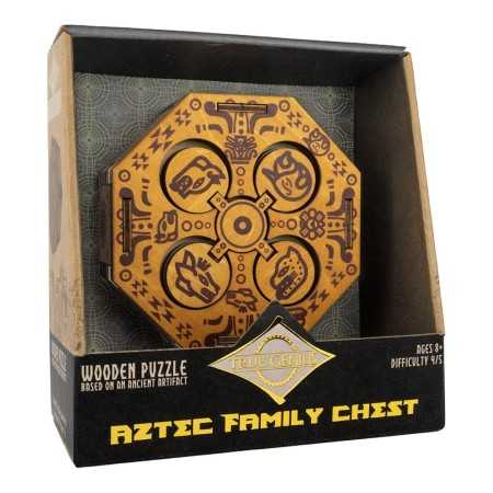 Aztec Family Chest - Boîte Secrète en Bois Project Genius Project Genius - 1