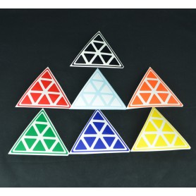 Sticker Pyraminx Kubekings - 1