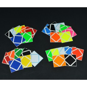 Z-Stickers Skewb Kubekings - 1