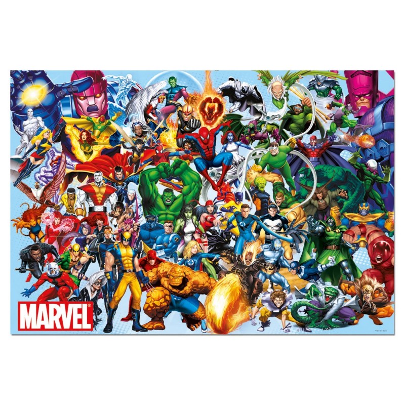 Marvel' Puzzle Educa The Heroes 1000 Pièces