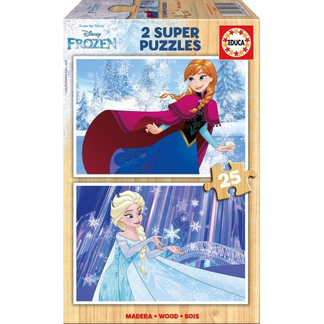 Puzzle Educa Frozen Princesse x 25 Pièces - Puzzles Educa