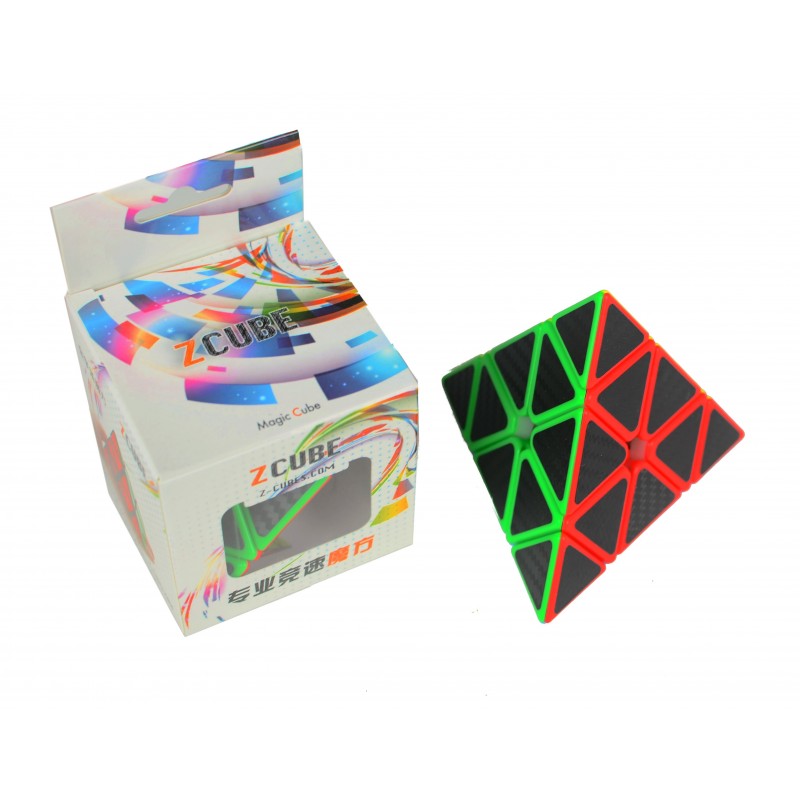 Cube de Pyraminx z-cube Pyraminx de carbone