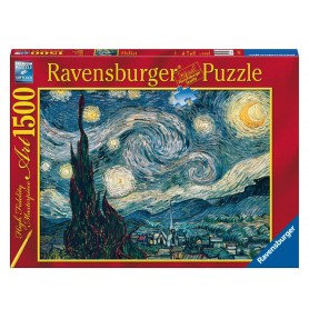 Puzzle Ravensburger Van Gogh : Nuit Étoilée de 1500 Pièces Ravensburger - 1