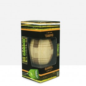 Puzzle Bamboo 3D Barrel - 3D Bamboo Puzzles