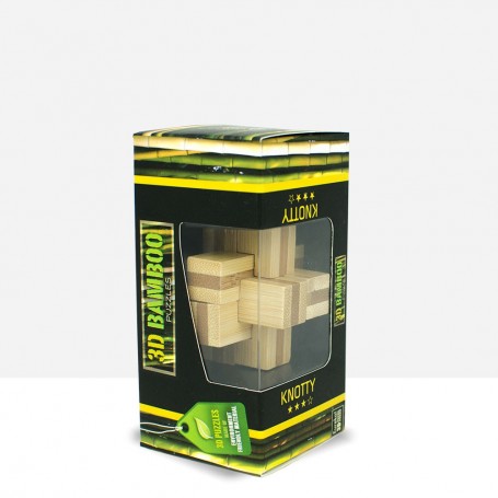 Puzzle en bambou 3D noueux - 3D Bamboo Puzzles