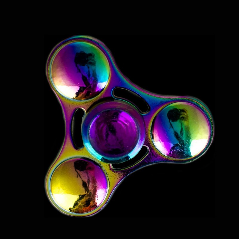 Fidget Hand Spinner Spinmax Blanc jusqu'à 3 mn de rotation - Jeu d'adresse  - Achat & prix