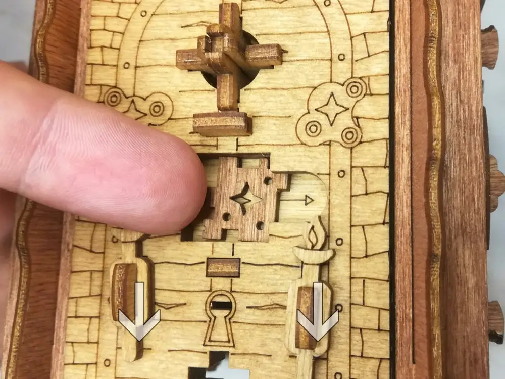 L'épreuve de Camelot : indices et solution – Indices – Énigme 3 (les torches) – Solution
