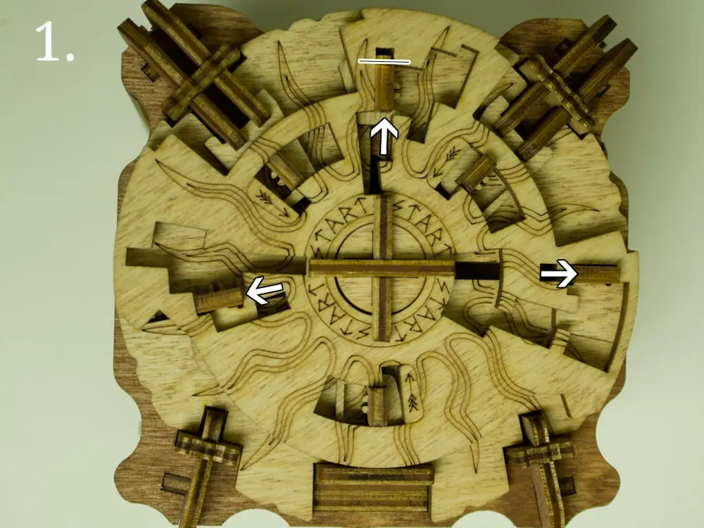 L'épreuve de Camelot : indices et solution – Indices – Énigme 1 (la table ronde) – Solution