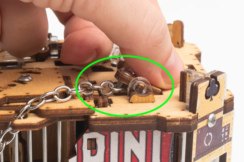 Houdini's Magic Escape – Réinitialiser