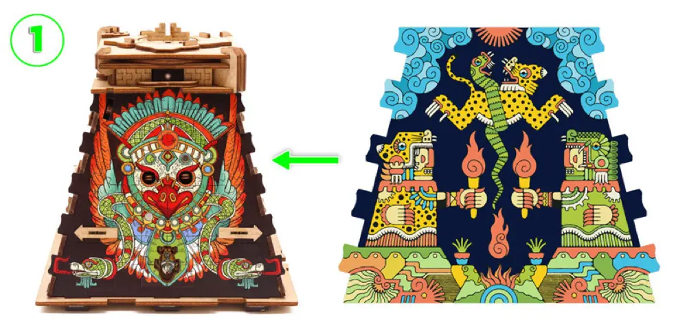 CLUEPUZZLE : Pyramide du Soleil