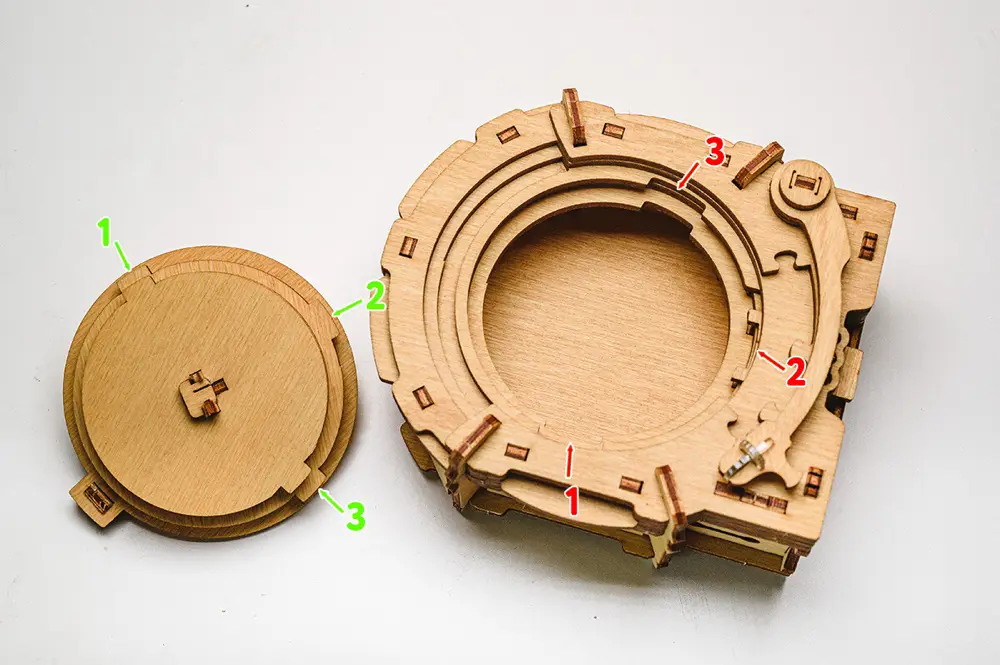 CluePuzzle Tourne-disque : indices et solution – Solution – Ouvrir sans résoudre